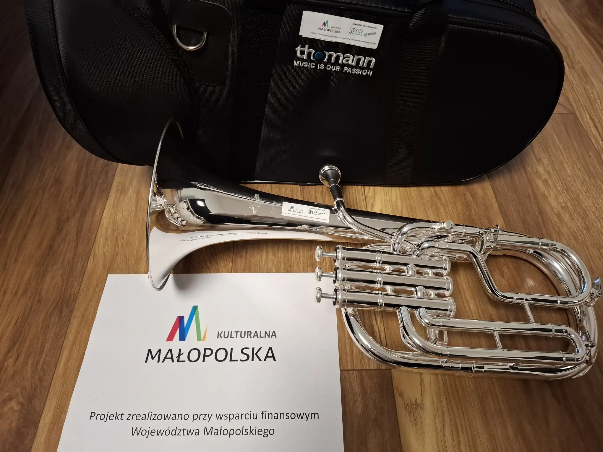Nowe instrumenty dla Orkiestry Dętej z Łapsz Niżnych