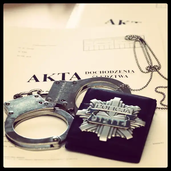 Pościg i zatrzymanie 51-latka, który znęcał się nad matką i zaatakował kuratora