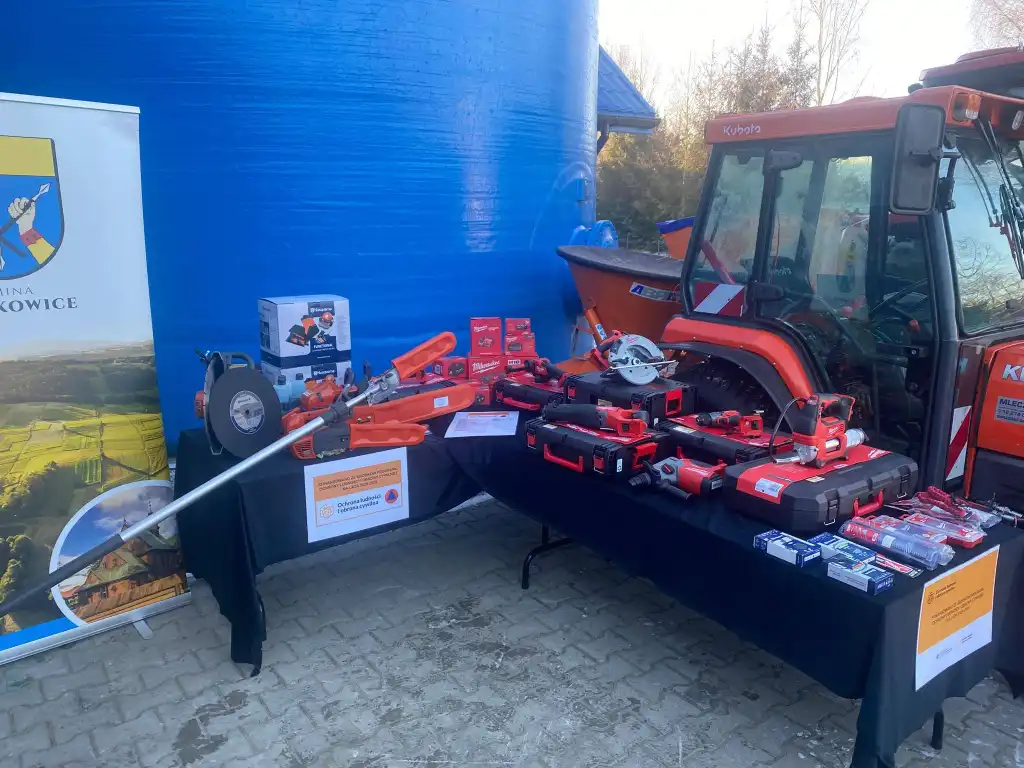 Sprzęt dla OSP i remont remizy. Konkretne wsparcie dla Spytkowic