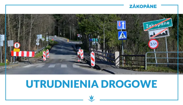 Trzy dni utrudnień na granicy Zakopanego i Kościeliska