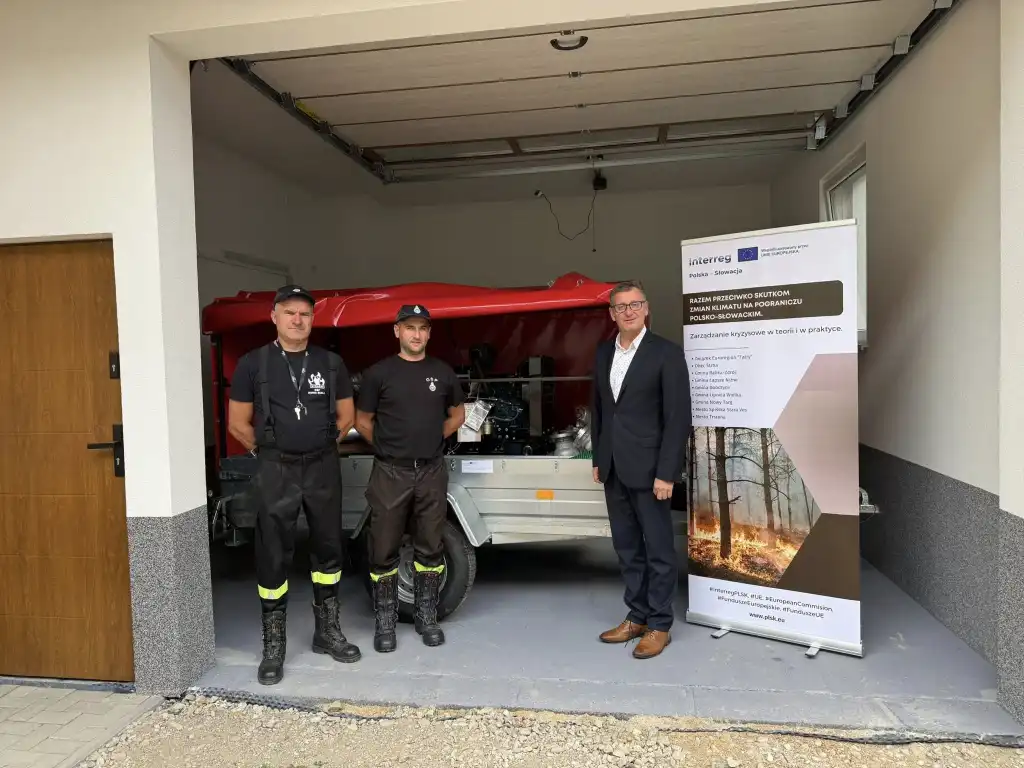 Nowy sprzęt dla strażaków OSP w gminie Nowy Targ