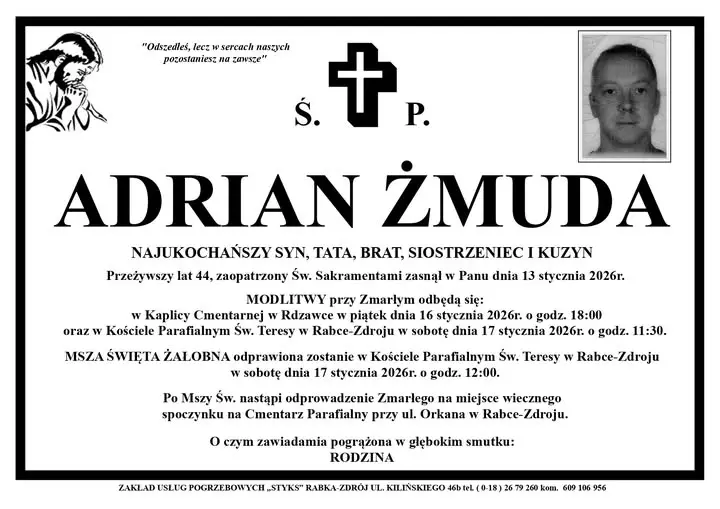 Śląskie Centrum w żałobie po śmierci współpracownika. Odszedł Adrian Żmuda