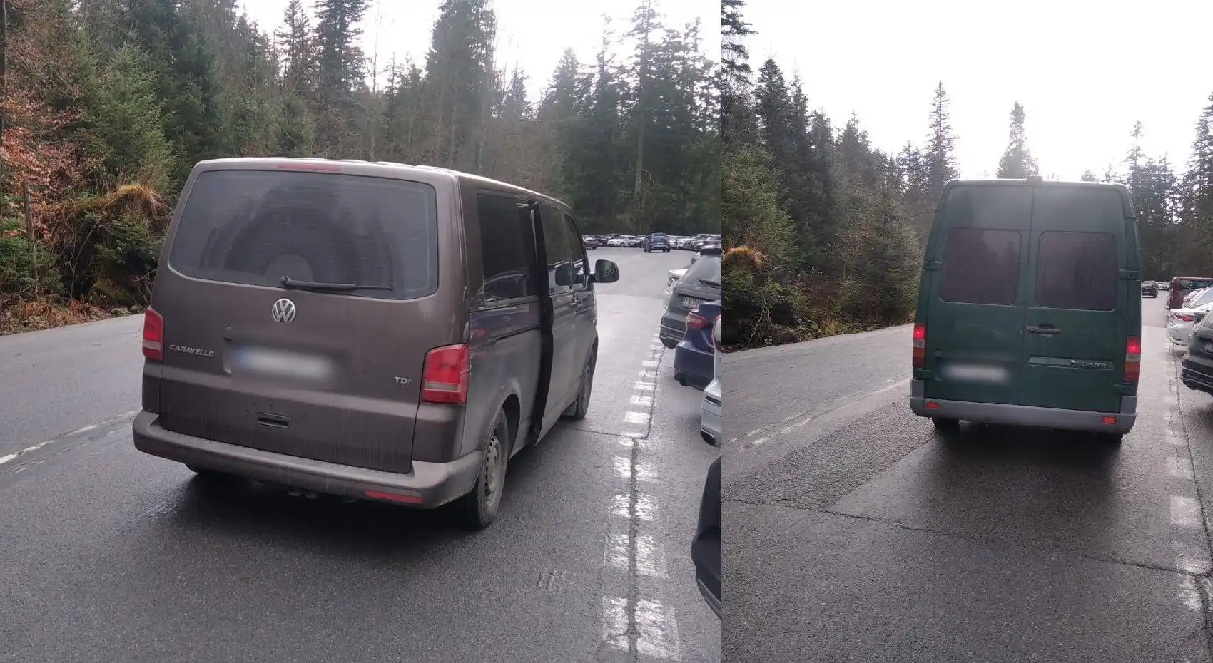 Przeładowane busy w Małem Cichem. Dwóch kierowców ukaranych i bez prawa jazdy. Policja zapowiada kontrole
