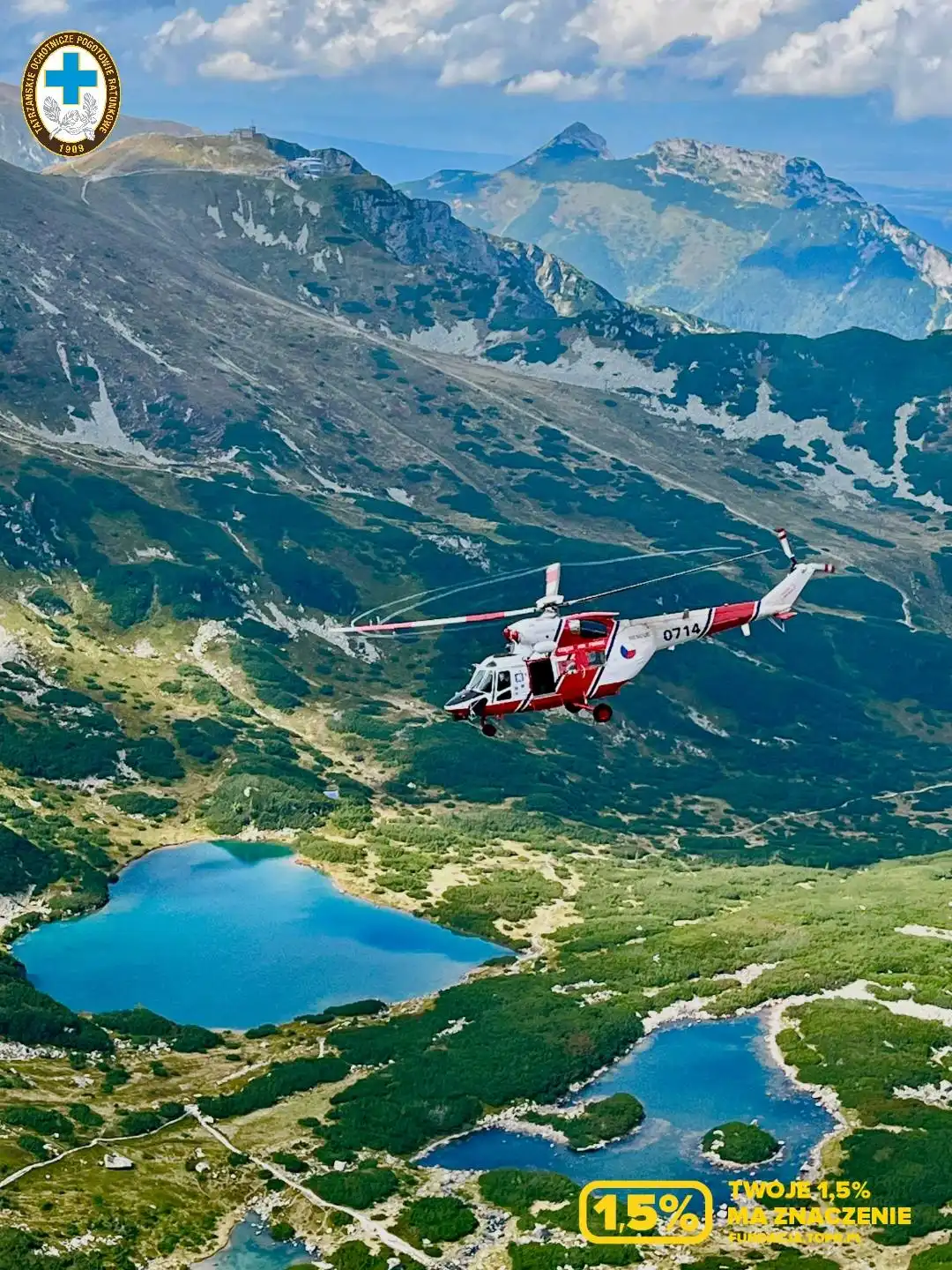 Pilny apel TOPR. Poszukiwania zaginionego turysty w rejonie Bystrej