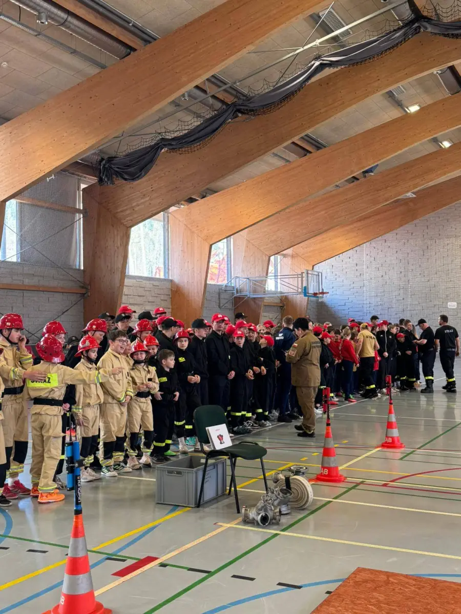 Młodzi strażacy z Suchego najlepsi w powiecie. Zwycięstwo i awans do zawodów wojewódzkich