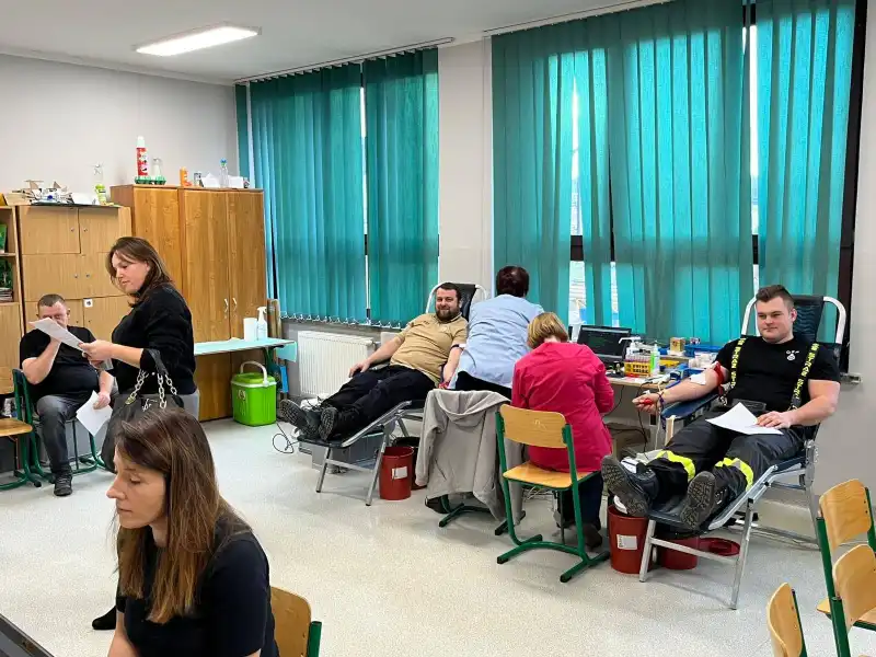Ponad 20 litrów życia. Jubileuszowa akcja krwiodawstwa w Zaskalu