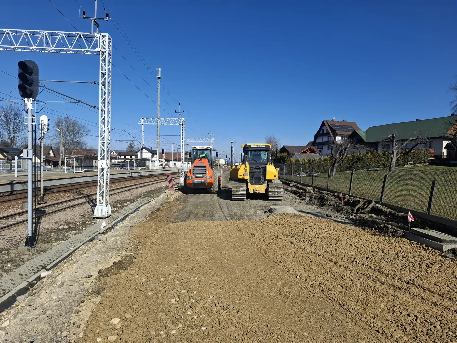 Raba Wyżna: trwa modernizacja drogi „Nad Stacją”