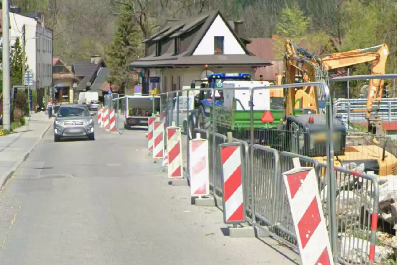 Zakopane: ulica Kasprusie wkracza w kolejny etap remontu. Przez dwa dni kierowcy nie przejadą tym odcinkiem