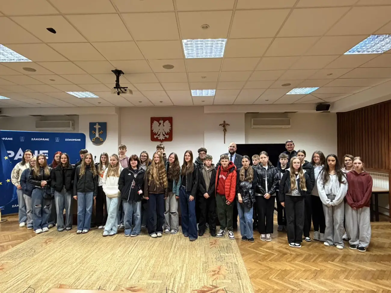 „Young Voices, Strong Europe” w Zakopanem. Młodzi spotkali się z burmistrzem