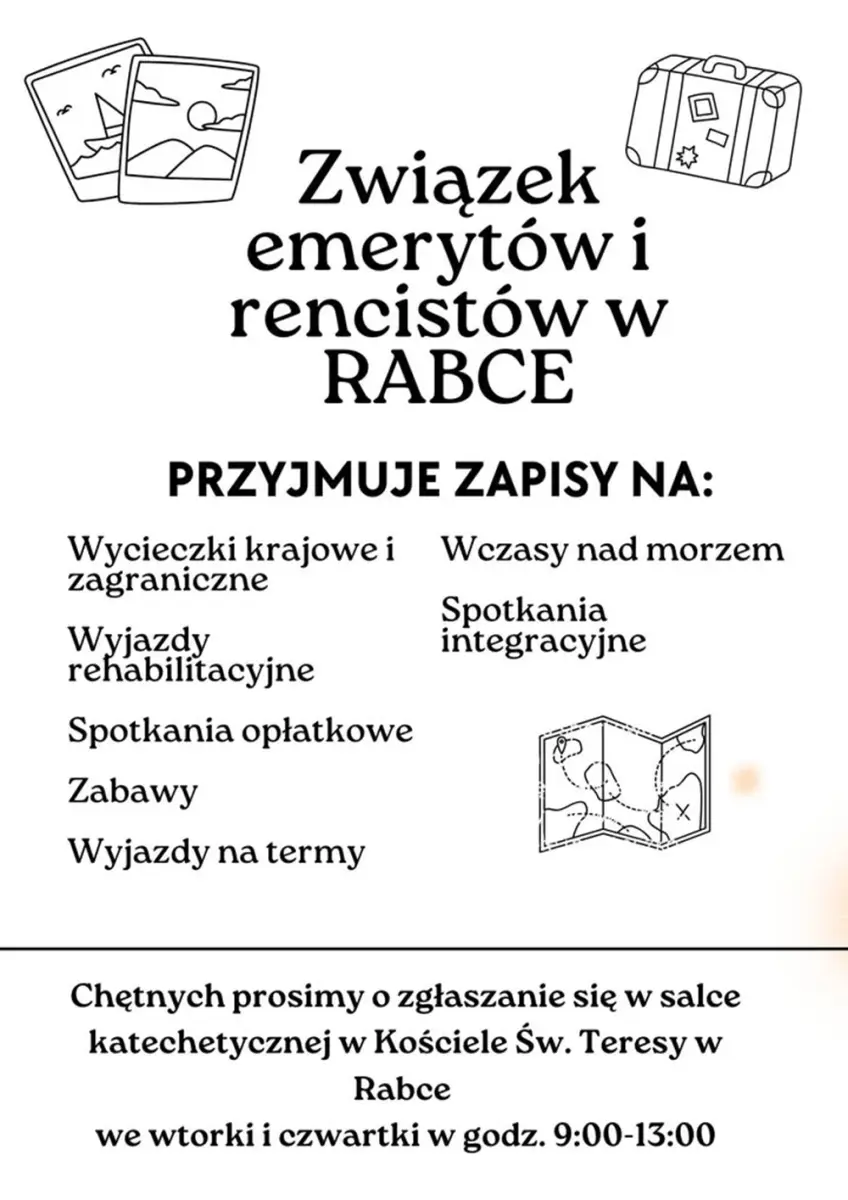 Aktywna emerytura w Rabce-Zdroju. Trwają zapisy do związku