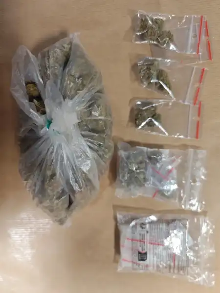 Akcja policji w Tylmanowej. Zabezpieczono marihuanę i inne substancje