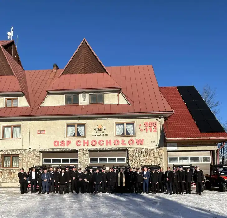 Strażacka Wigilia w Chochołowie. Wspólnota, modlitwa i nowy sprzęt