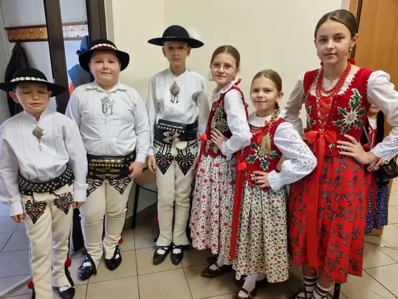 Młodzi tancerze z gminy Szaflary z nagrodami w Białym Dunajcu