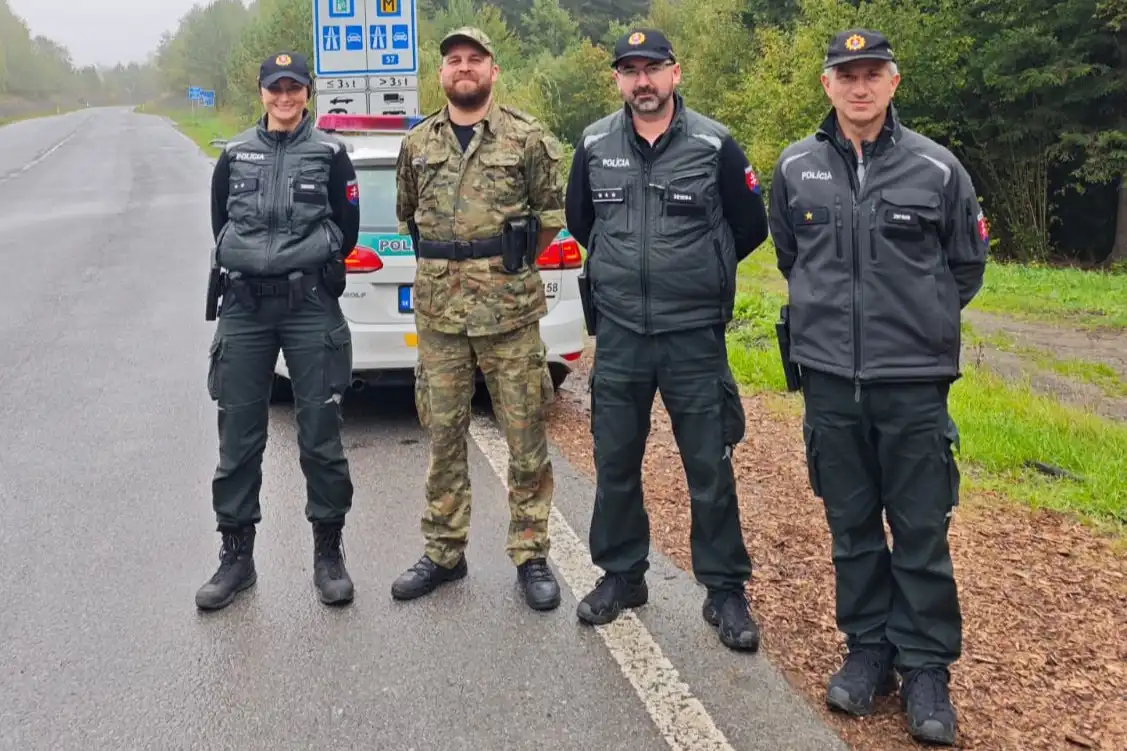 Polsko - Słowackie patrole na granicy. Bezpieczniejsza granica dzięki współpracy