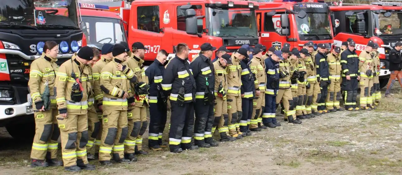 Druhowie OSP w Hubie ćwiczyli pożary, wypadki i akcje w studni