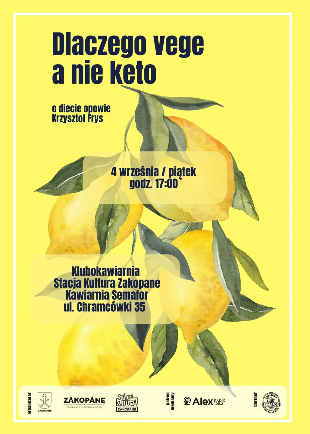 Vege czy keto? W Zakopanem nie będą rozmawiać tylko o jedzeniu