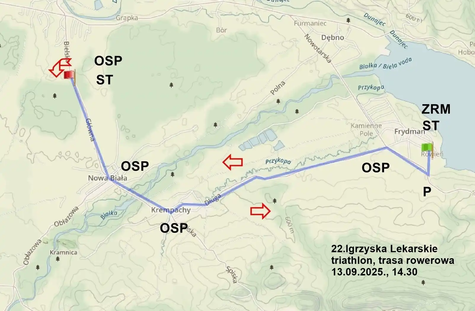 22. Igrzyska Lekarskie. Rywalizacja na rowerach i w triathlonie