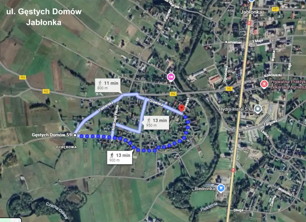 Jabłonka: Od poniedziałku zmiany w ruchu. Ruszają prace na dwóch ulicach