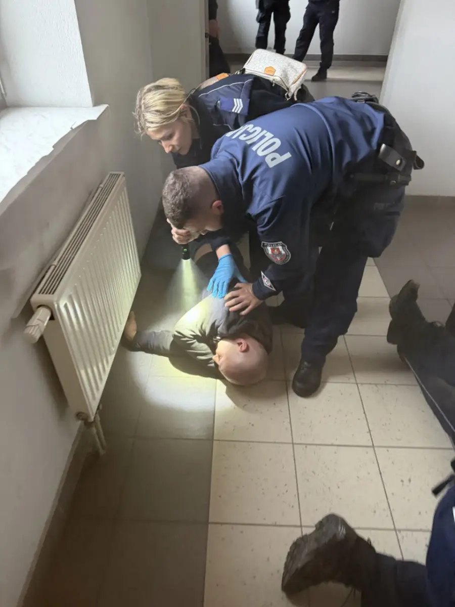 Policjanci w ogniu i dymie. Ekstremalne szkolenie w Nowym Targu