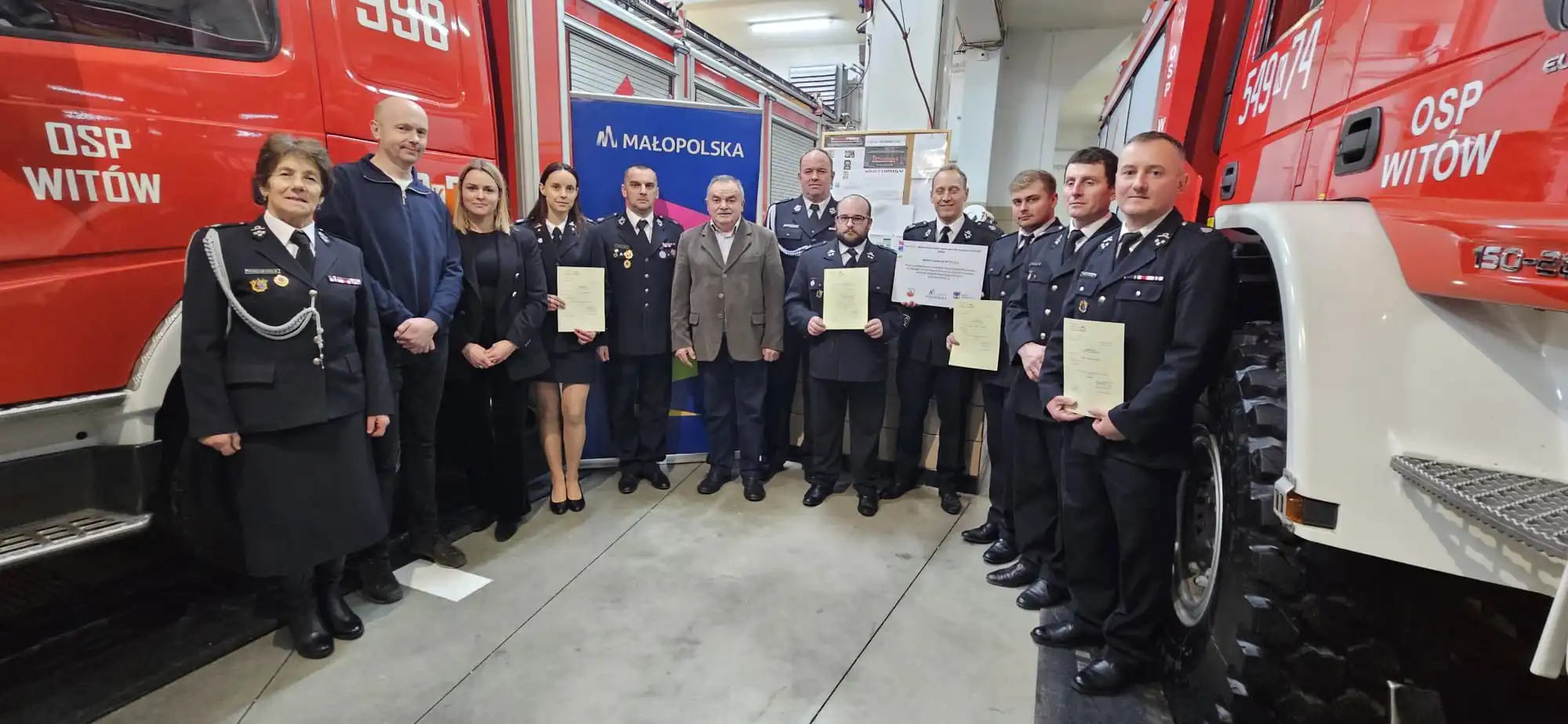 Remiza w Witowie po modernizacji. Inwestycja w bezpieczeństwo