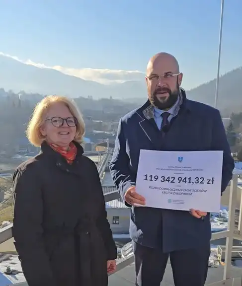 Rekordowe 119 milionów złotych dla Zakopanego na wodociągi i kanalizację