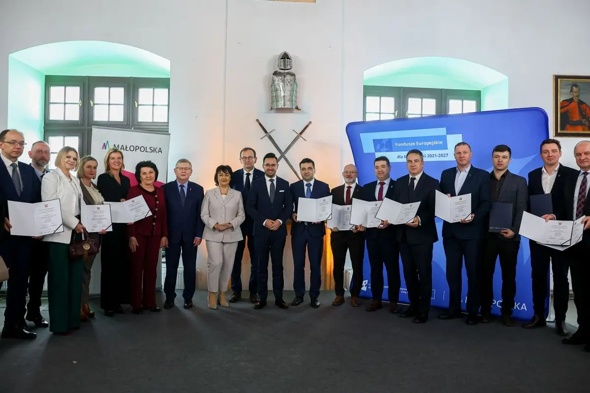 Małopolskie gminy z unijnym wsparciem. Ponad 100 mln zł na rewitalizację i ekologię