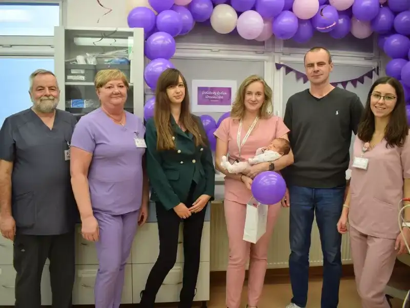 Światowy Dzień Wcześniaka w Nowym Targu. Dzień wdzięczności i spotkań. Wcześniaki świętowały w Podhalańskim Szpitalu