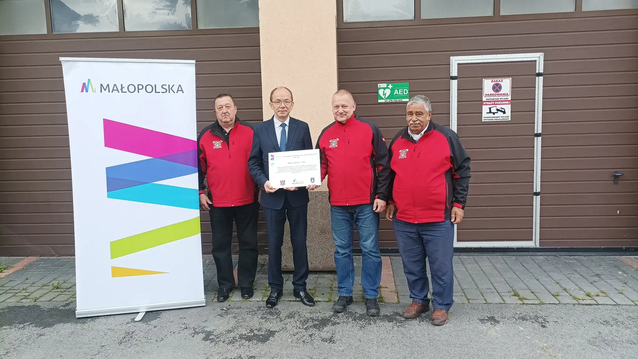 Nowy Targ: Wyremontowana remiza OSP oficjalnie otwarta