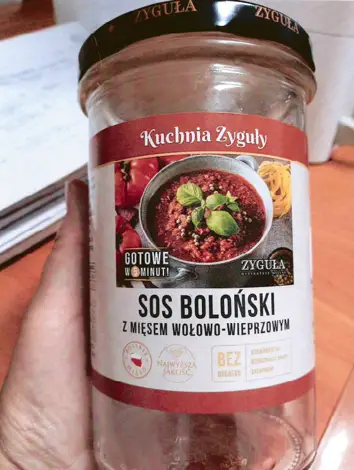 GIS ostrzega przed popularnym produktem. W sosie mogły znaleźć się fragmenty szkła