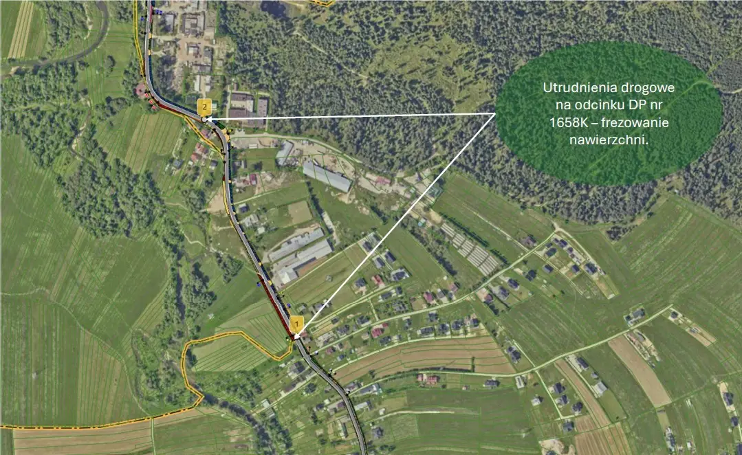 Frezowanie nawierzchni i zmiany w ruchu. Ważny komunikat dla kierowców
