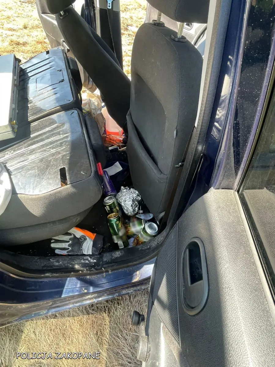 Pijany kierowca wpadł w Zubrzycy Górnej. Miał 2,7 promila alkoholu