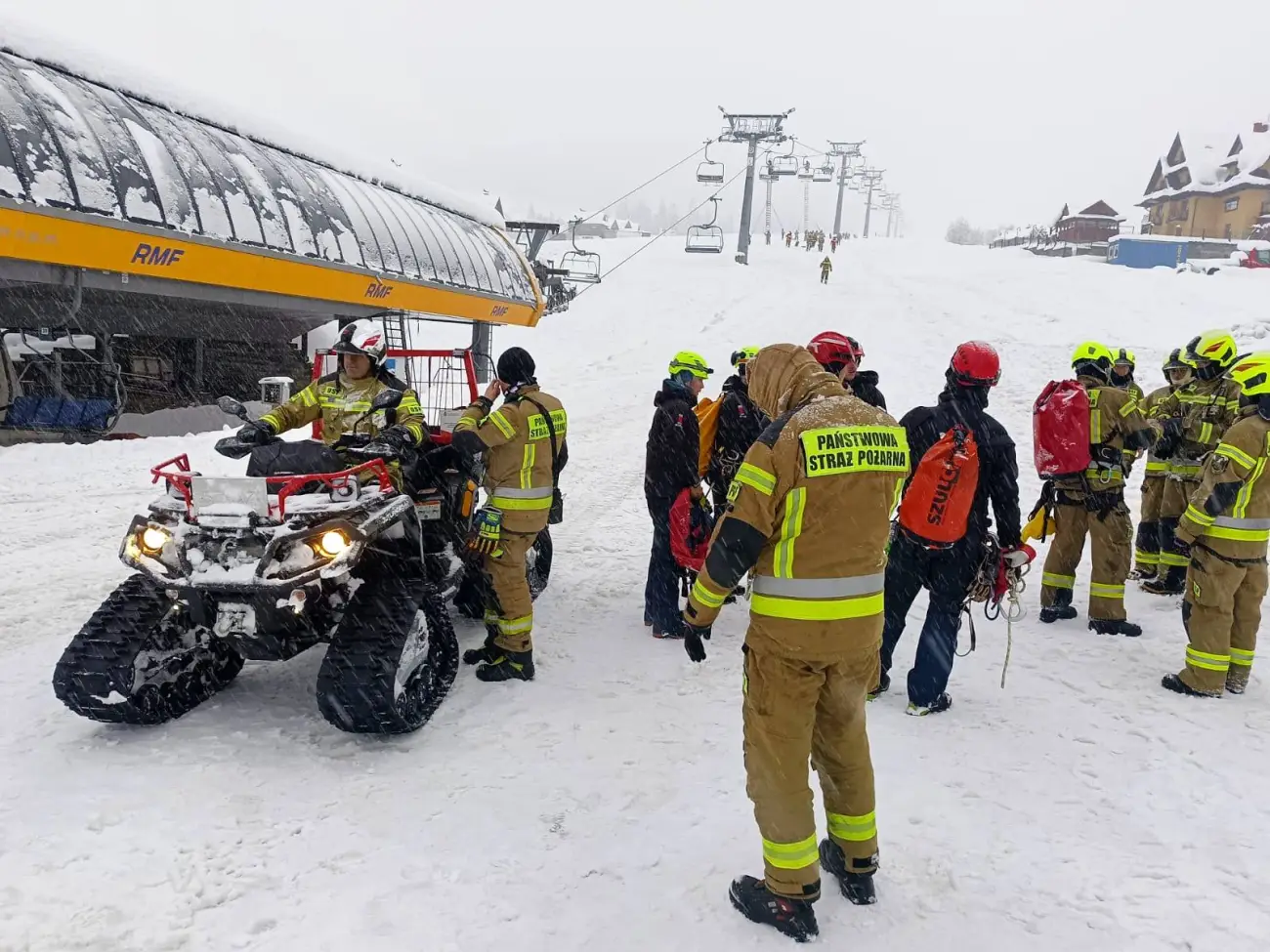 Awaria kolejki i akcja ratunkowa. Służby ćwiczyły w Małem Cichem