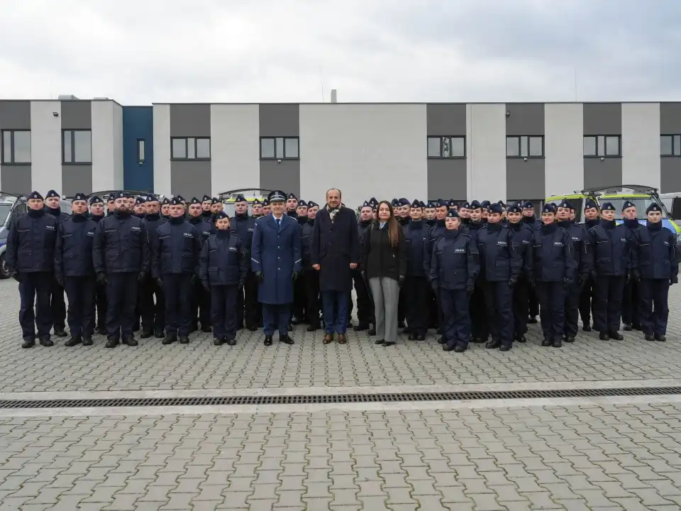 Małopolska powitała nowych policjantów, w tym w Zakopanem i Nowym Targu