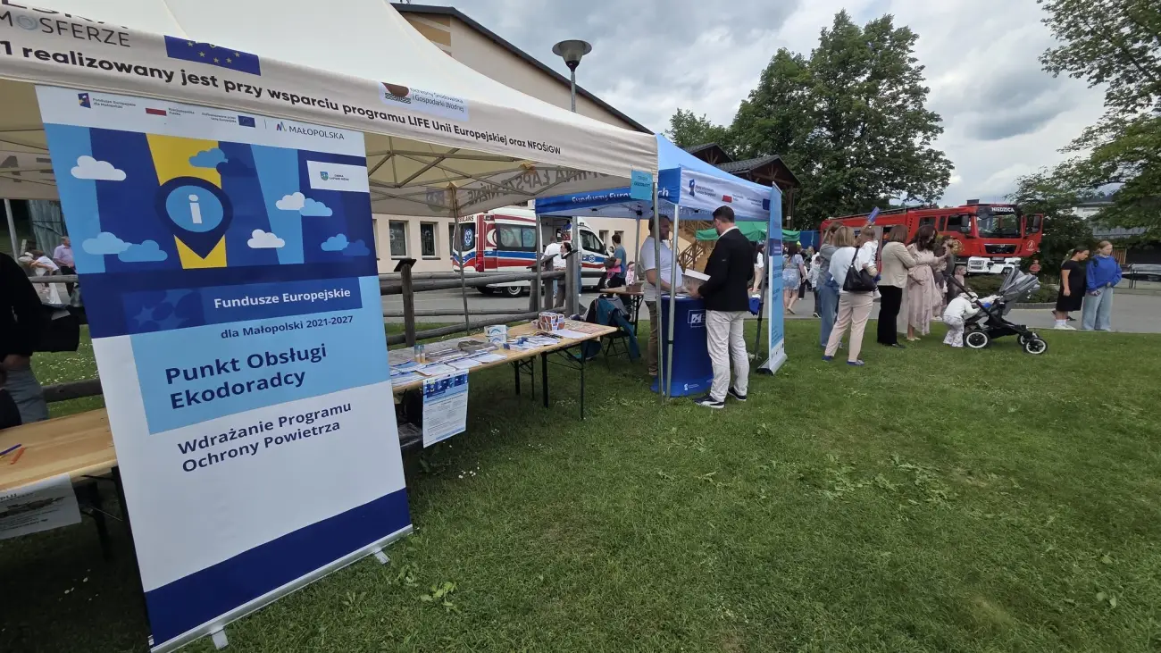 Ekologia na Dniu Dziecka. Mieszkańcy Niedzicy mogli skorzystać z porad Ekodoradcy