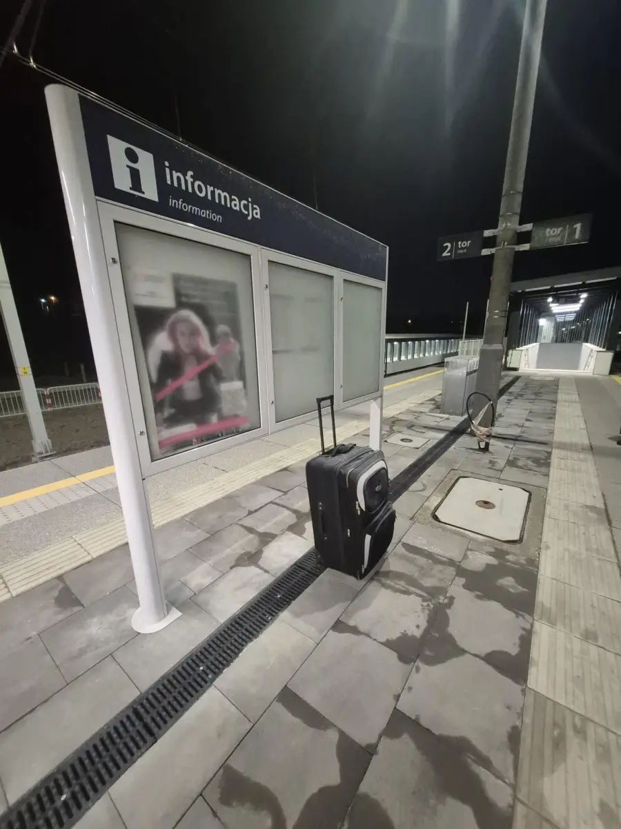 Alarm na stacji w Rabce-Zdroju. Porzucona walizka postawiła służby na nogi