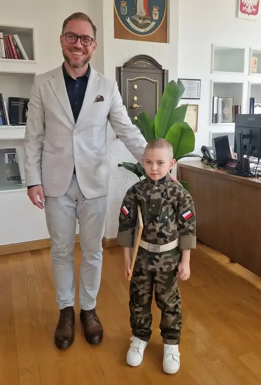 Miłość do Ojczyzny nie zna wieku. Wyróżnienie dla młodego patrioty od władz Nowego Targu