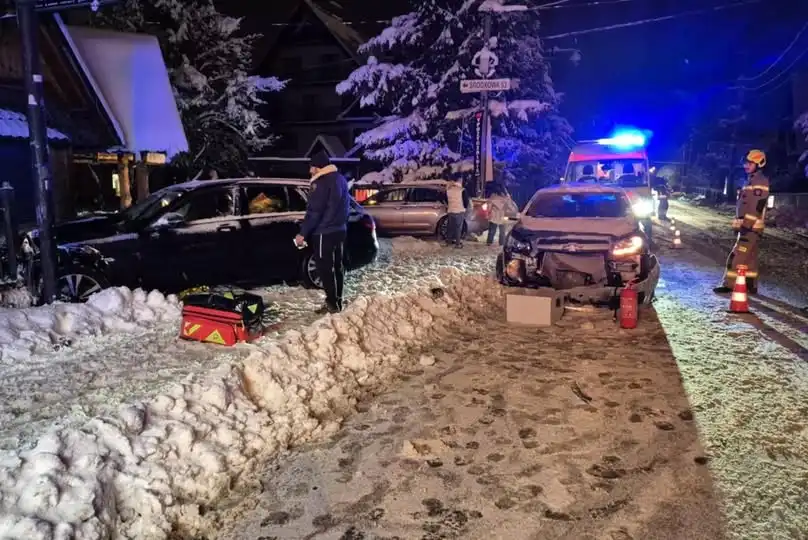 Trudne warunki na DK 49. Strażacy interweniowali w Białce