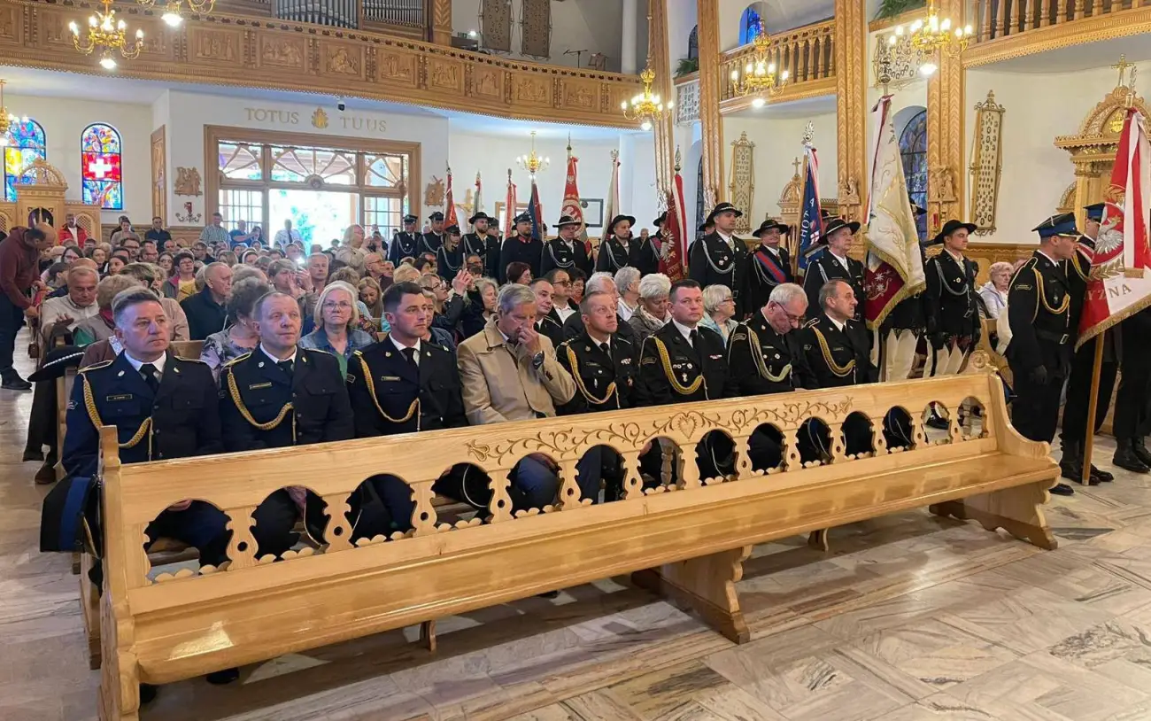 Strażacy świętowali w Zakopanem. Uroczysta msza na Krzeptówkach