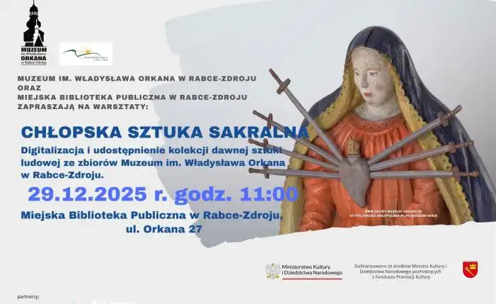 Chłopska sztuka sakralna. Spotkanie z tradycją i historią w Rabce-Zdroju