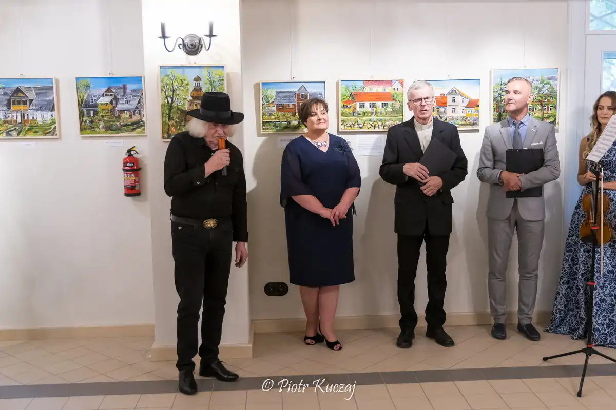 „Rabka Kadenów oczami artysty”. Wernisaż Kazimierza Starmacha w Galerii „Pod Aniołem”