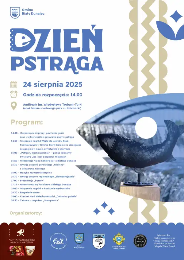 XXIII „Dzień Pstrąga” w Białym Dunajcu, święto smaku i tradycji