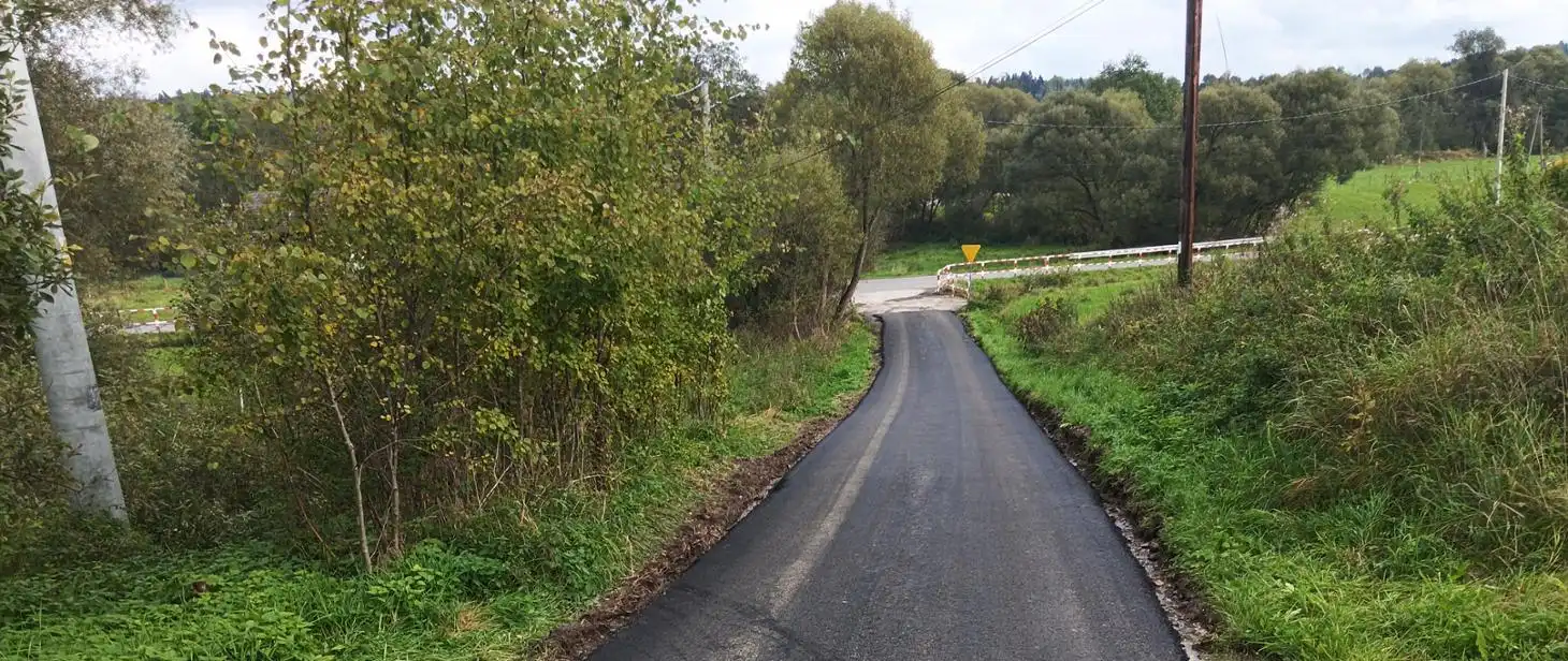 Gmina Raba Wyżna. Lokalne drogi już po remoncie
