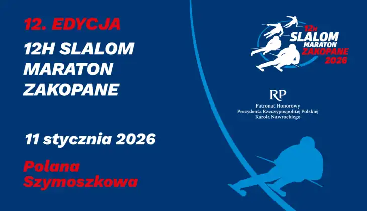 Slalom Maraton w Zakopanem po raz dwunasty. Sport i integracja na Polanie Szymoszkowej