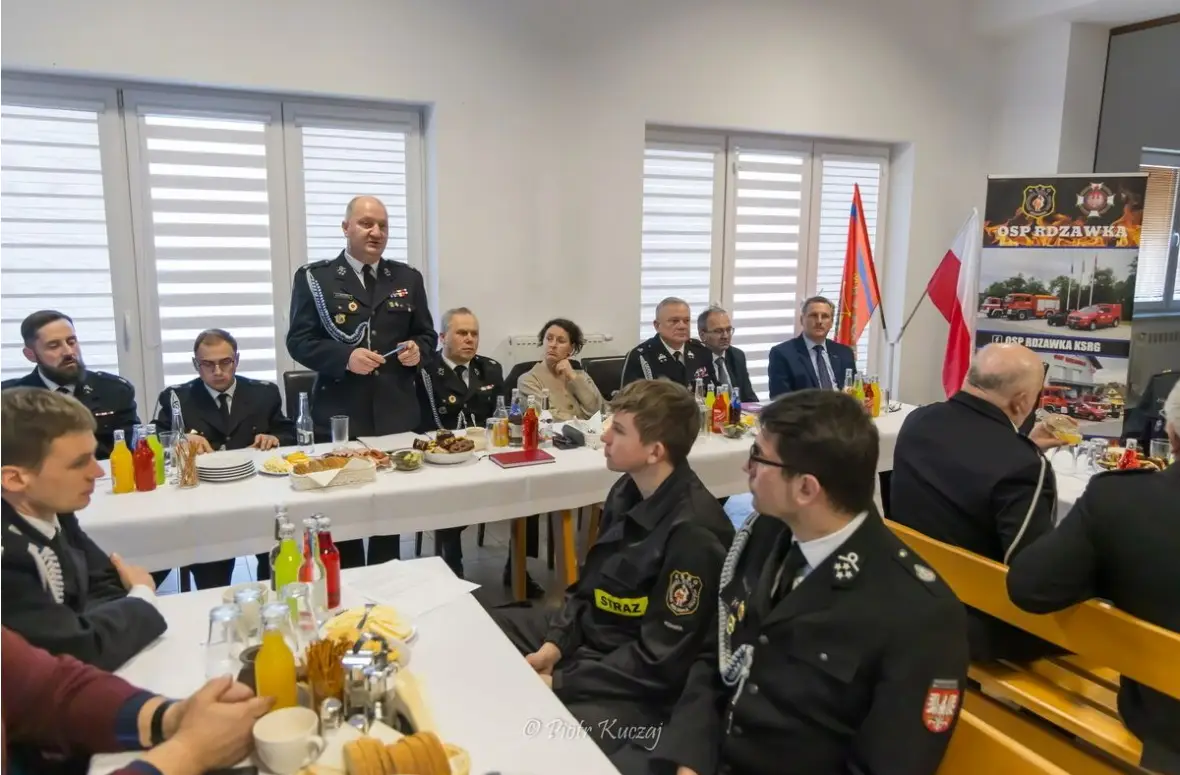 Walne zebranie w Rdzawce: nowe władze i delegaci do ZOSP