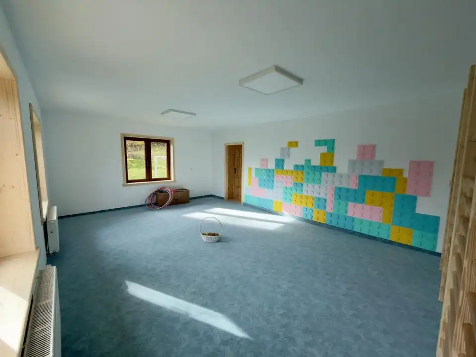 Nowa sala gimnastyczna w szkole filialnej na Słodyczkach w Nowem Bystrem już otwarta