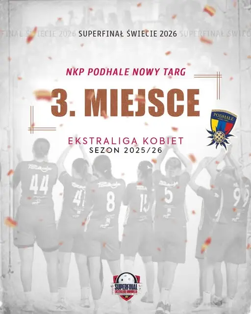NKP Podhale na podium. Sezon zakończony sukcesem