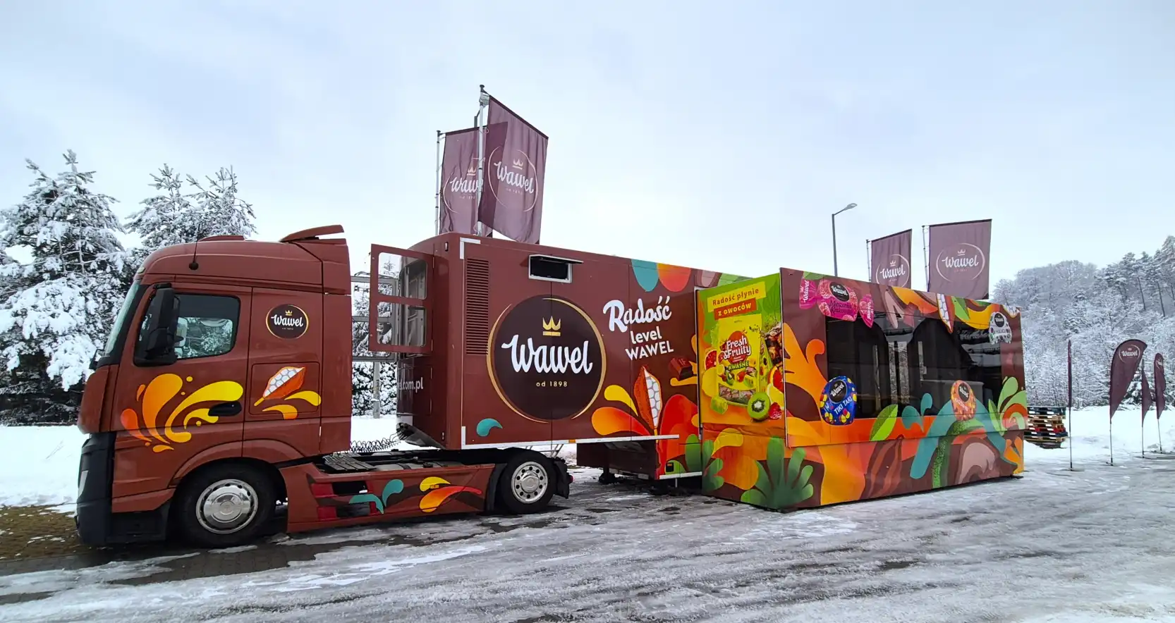 Wawel Truck zawita do Nowego Targu z interaktywną strefą słodyczy