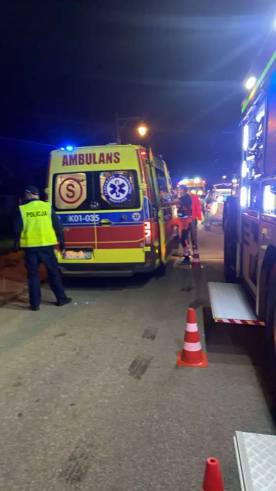 Czołówka w Leśnicy. 5 osób rannych, w tym dzieci