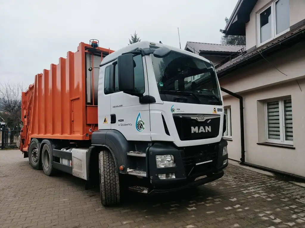 Nowa śmieciarka MAN poprawi jakość usług w Szczawnicy