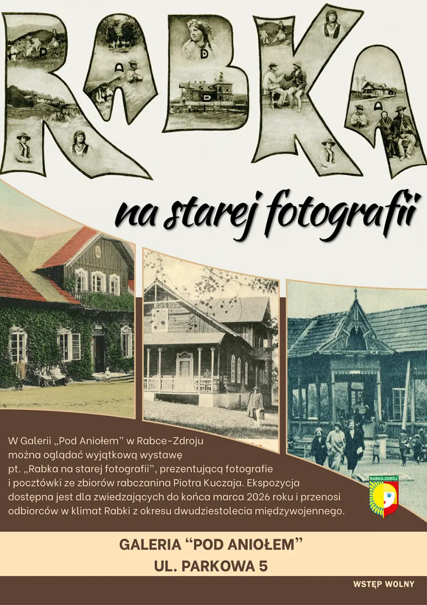 Spacer w czasie po Rabce. Unikatowe zdjęcia i pocztówki na wystawie